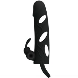 Silikonhülle mit Vibration 14 cm 1,0 von Pretty Love Male | Fesselliebe.de