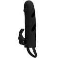 Silikonhülle mit Vibration 14 cm 1,0 von Pretty Love Male