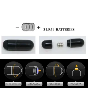 Silikonhülle mit Vibration 14 cm 1,0 von Pretty Love Male