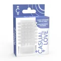 Ring Transparent Vibrator Penis Cover von Casual Love