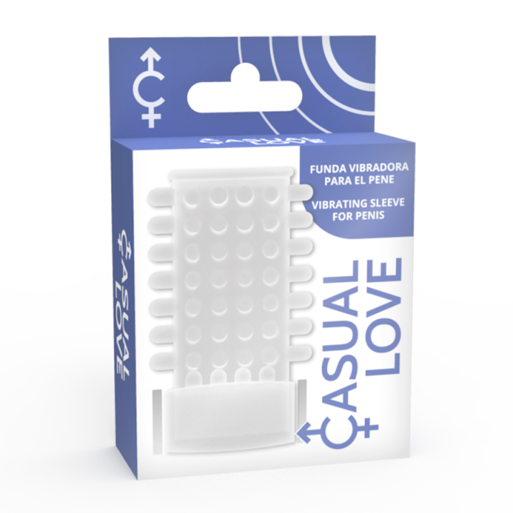 Ring Transparent Vibrator Penis Cover von Casual Love | Fesselliebe.de