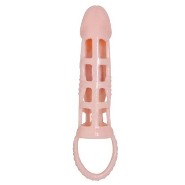 Penis Extender Cover mit Vibration und natürlichem Gurt 13,5 cm von Baile For Him | Fesselliebe.de