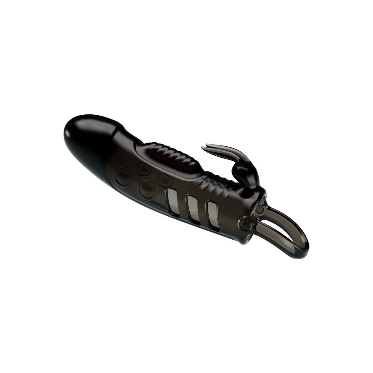 Sloane Rabbit Penishülle Schwarz von Pretty Love | Fesselliebe.de