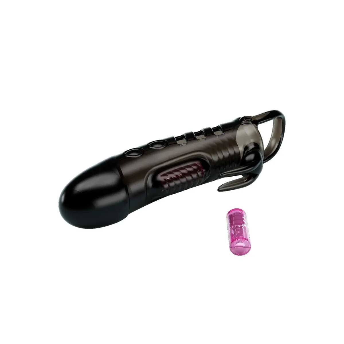 Sloane Rabbit Penishülle Schwarz von Pretty Love | Fesselliebe.de