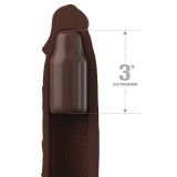 Pipedreams Verlängerung mit Riemen 17,78 cm Braun von Fantasy X-Tensions | Fesselliebe.de