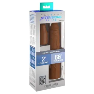 Pipedreams Hülse 20,32 cm + 5,00 cm Zoll Stecker Karamell von Fantasy X-Tensions