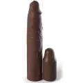 Pipedreams Sleeve 22,86 cm + 7,62 cm Plug Brown von Fantasy X-Tensions