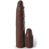 Pipedreams Sleeve 22,86 cm + 7,62 cm Plug Brown von Fantasy X-Tensions | Fesselliebe.de