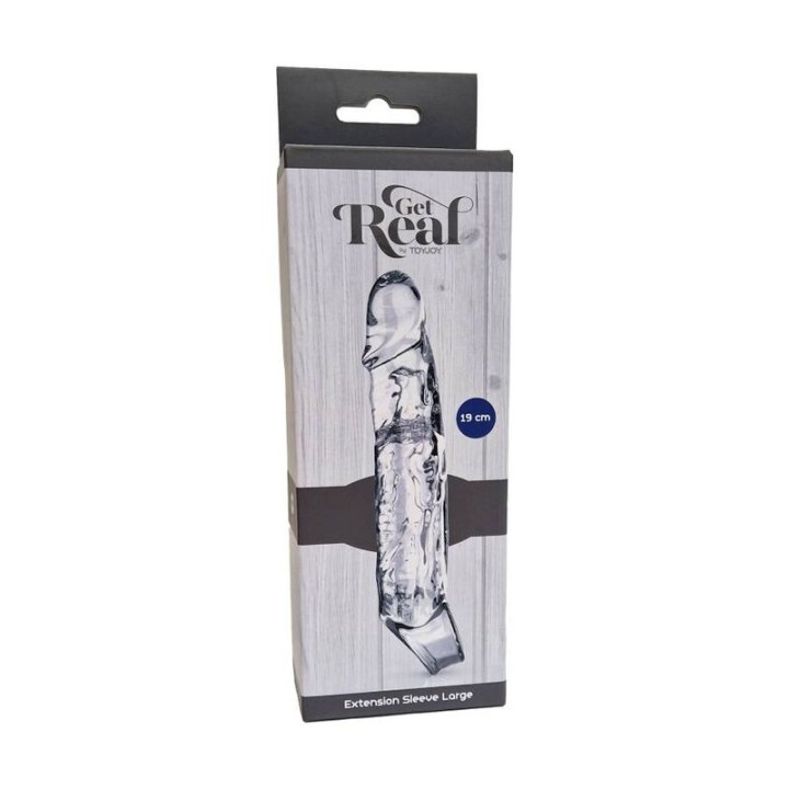 Verlngerung Lang 19 cm Transparent von Get Real | Fesselliebe.de