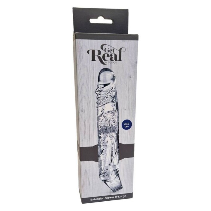 Verlngerungshülse XLarge Transparent von Get Real | Fesselliebe.de