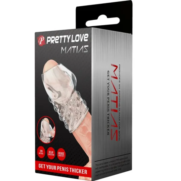 Matias Transparenter Penisverdicker von Pretty Love Male | Fesselliebe.de