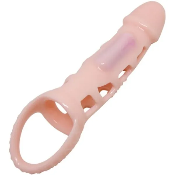 Harrison Penis Extender Cover mit Vibration und Riemen 13,5 cm von Pretty Love Male | Fesselliebe.de