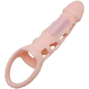 Harrison Penis Extender Cover mit Vibration und Riemen 13,5 cm von Pretty Love Male | Fesselliebe.de
