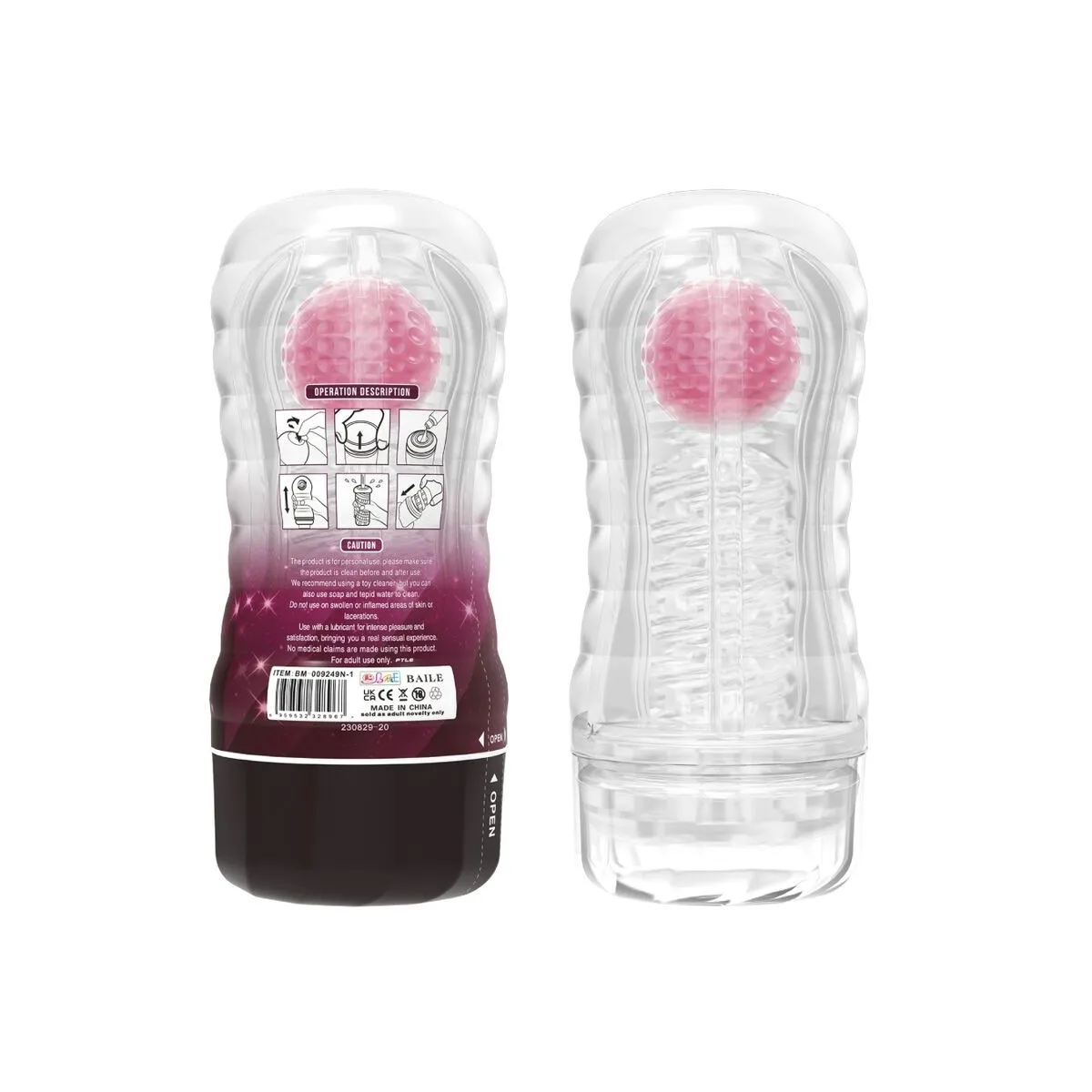 Rosa Masturbator-Hülle von Pretty Love Male | Fesselliebe.de