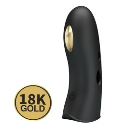 Marico Schwarze Elektrostimulator-Fingerhülle von Pretty Love Male | Fesselliebe.de