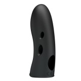 Marico Schwarze Elektrostimulator-Fingerhülle von Pretty Love Male | Fesselliebe.de