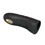 Marico Schwarze Elektrostimulator-Fingerhülle von Pretty Love Male | Fesselliebe.de