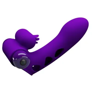 Orlando Purple Vibrator Fingerhülle von Pretty Love Male