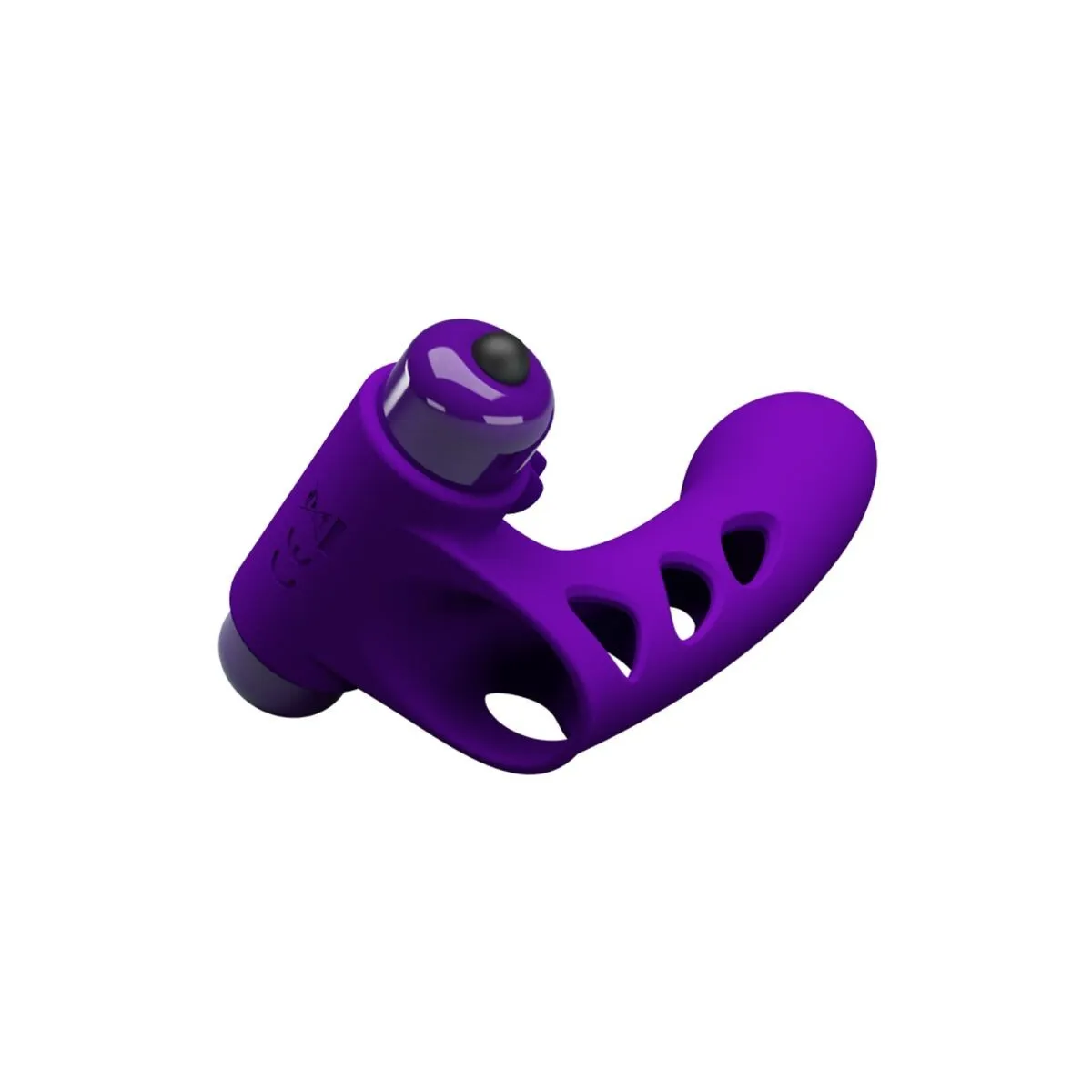 Orlando Purple Vibrator Fingerhülle von Pretty Love Male | Fesselliebe.de