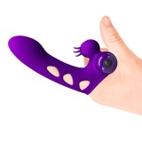 Orlando Purple Vibrator Fingerhülle von Pretty Love Male | Fesselliebe.de