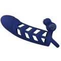 Altaf Vibratorring mit Silikonhülle Blau von Pretty Love Male