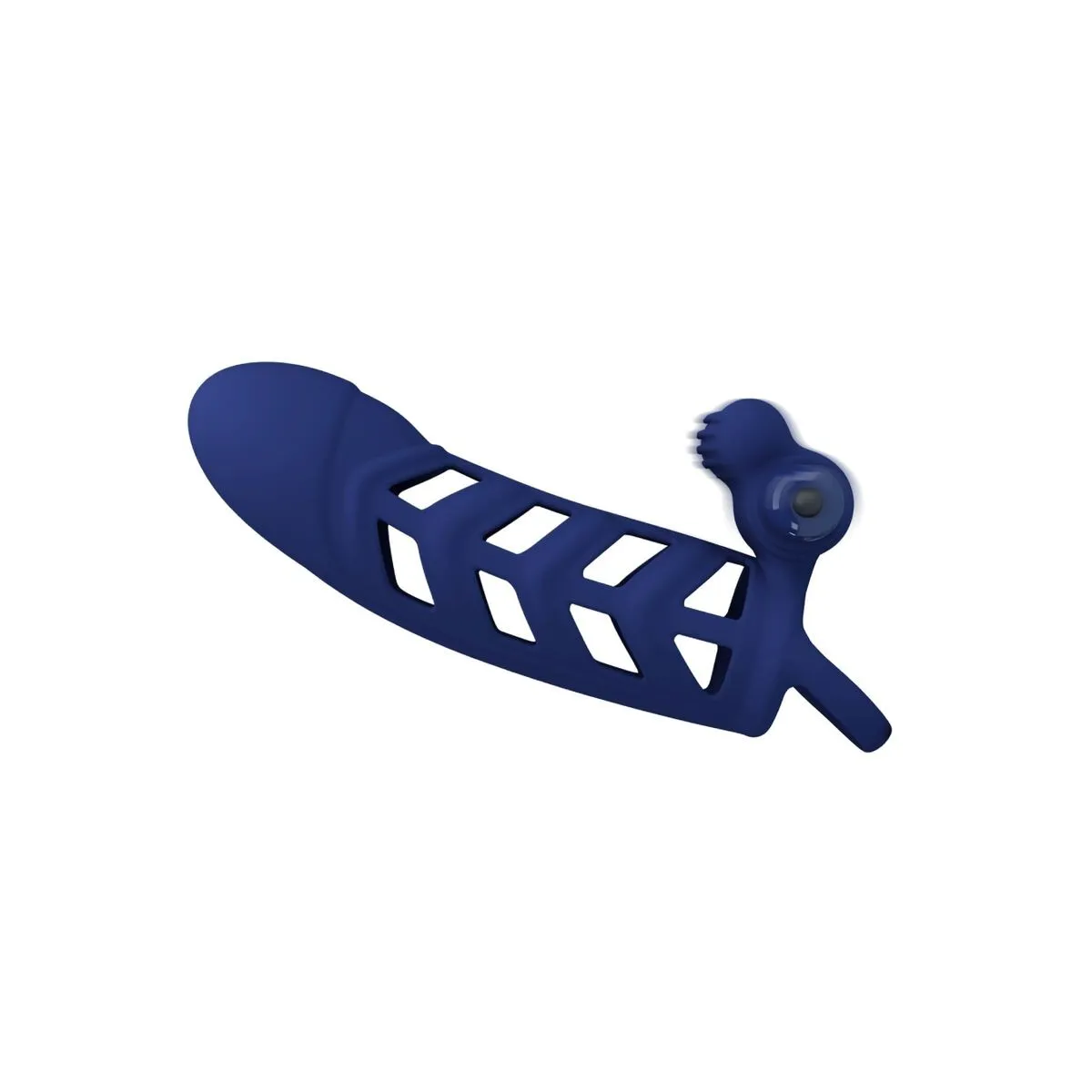 Altaf Vibratorring mit Silikonhülle Blau von Pretty Love Male | Fesselliebe.de