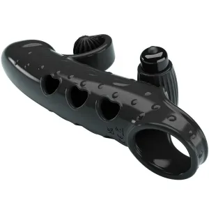 Vibrierende Penishülle Schwarz von Romance