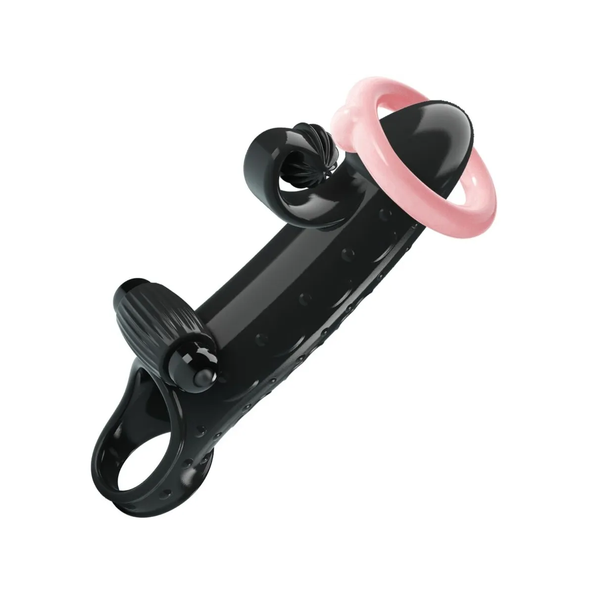 Vibrierende Penishülle Schwarz von Romance | Fesselliebe.de