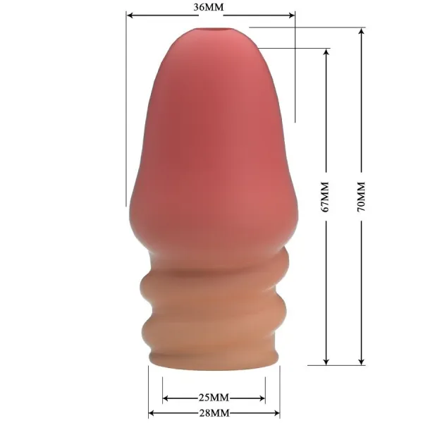 Jeremy Penis Dicker Rosa von Pretty Love Male | Fesselliebe.de
