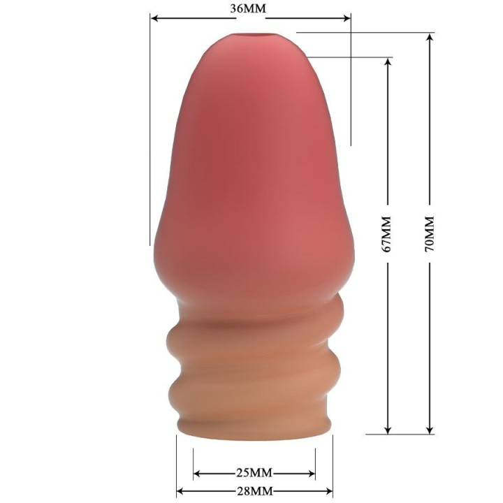 Jeremy Penis Dicker Rosa von Pretty Love Male | Fesselliebe.de
