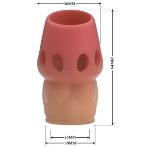 Oscar Penis Dicker Rosa von Pretty Love Male