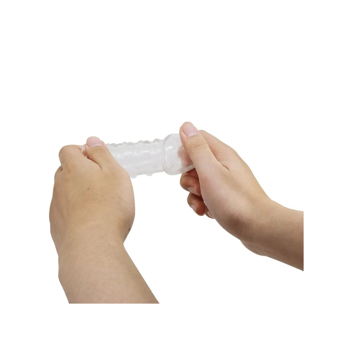 Enge und Voluminöse Penishülle Transparent von Pretty Love Male | Fesselliebe.de