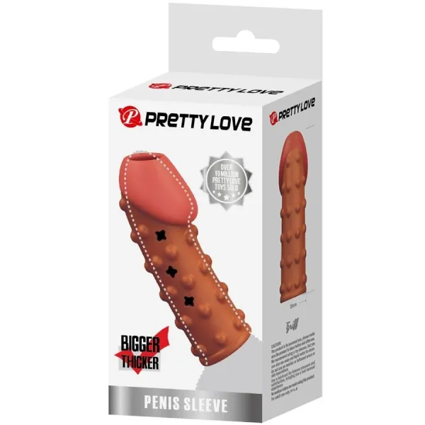 Enge und Voluminöse Penishülle Natural von Pretty Love Male | Fesselliebe.de