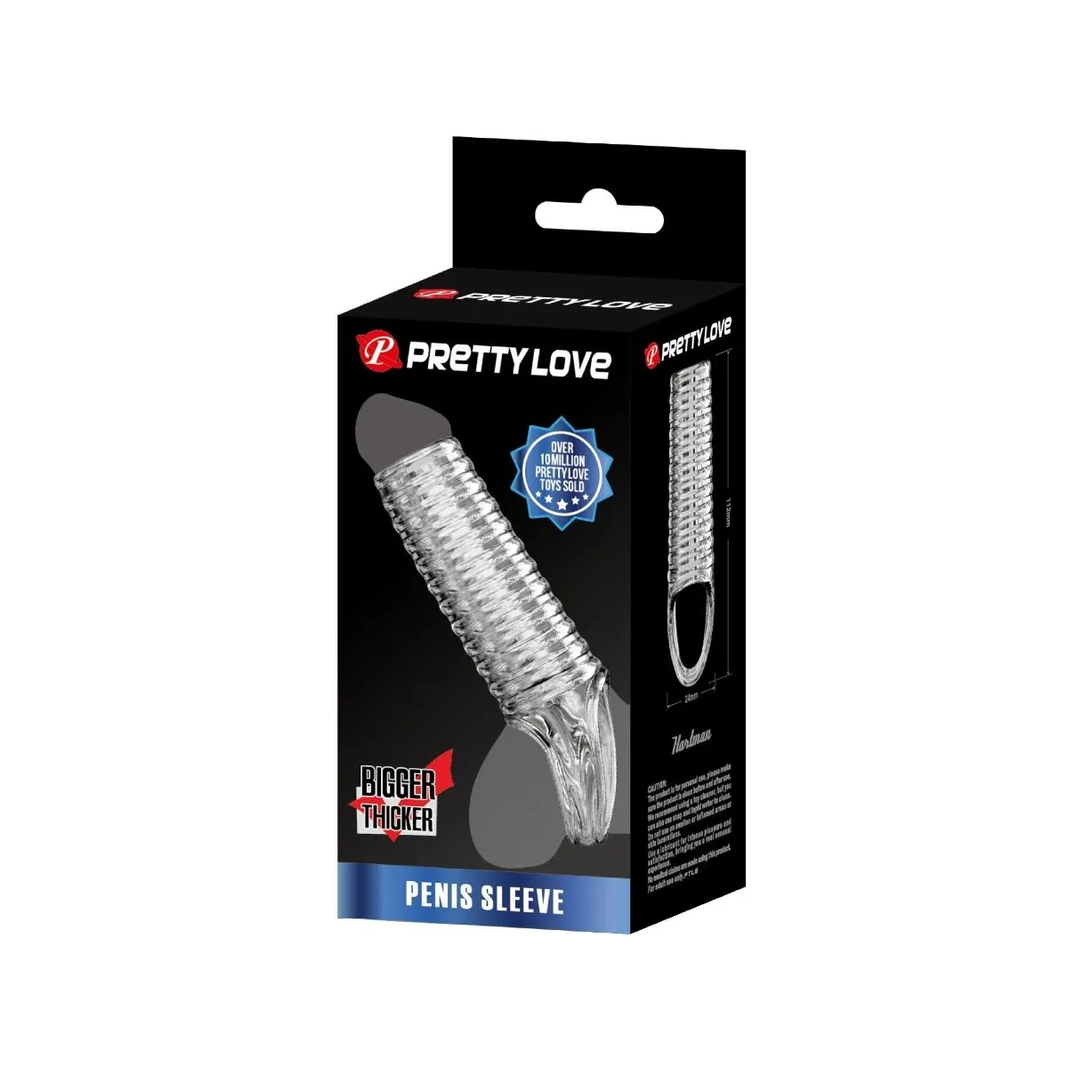 Hartman Penishülse Transparent von Pretty Love | Fesselliebe.de