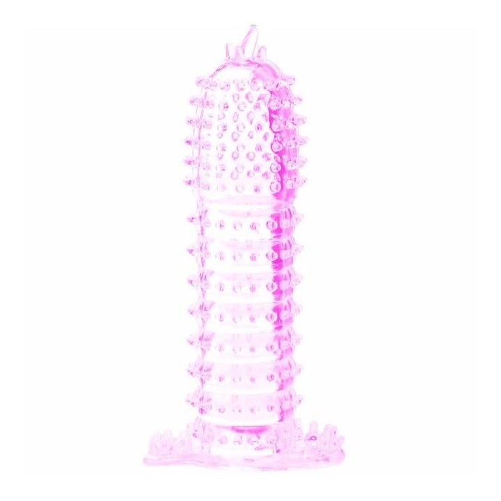 Penishülle mit Reizpunkten Rosa 14 cm von Baile For Him | Fesselliebe.de