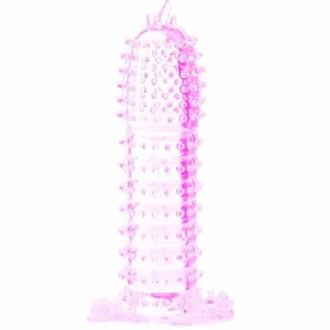 Penishülle mit Reizpunkten Rosa 14 cm von Baile For Him | Fesselliebe.de