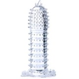 Penishülle mit Transparenten Reizpunkten 14 cm von Baile For Him | Fesselliebe.de