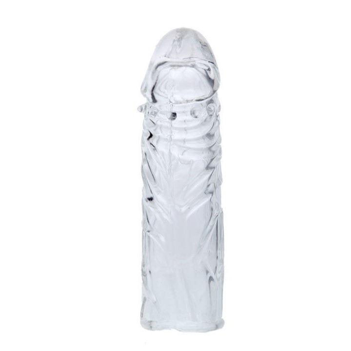 Lila Penishülle aus anpassbarem Silikon 13 cm von Baile For Him | Fesselliebe.de