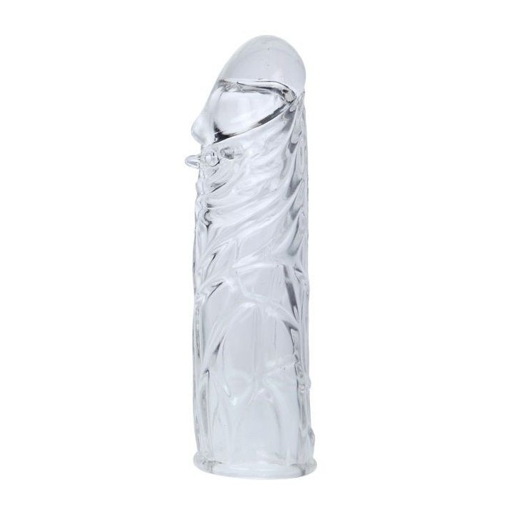Lila Penishülle aus anpassbarem Silikon 13 cm von Baile For Him | Fesselliebe.de