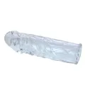 Lila Penishülle aus anpassbarem Silikon 13 cm von Baile For Him