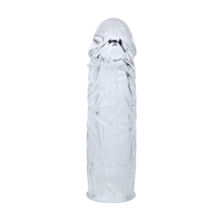 Transparente Silikonpenishülle 13 cm von Baile For Him | Fesselliebe.de