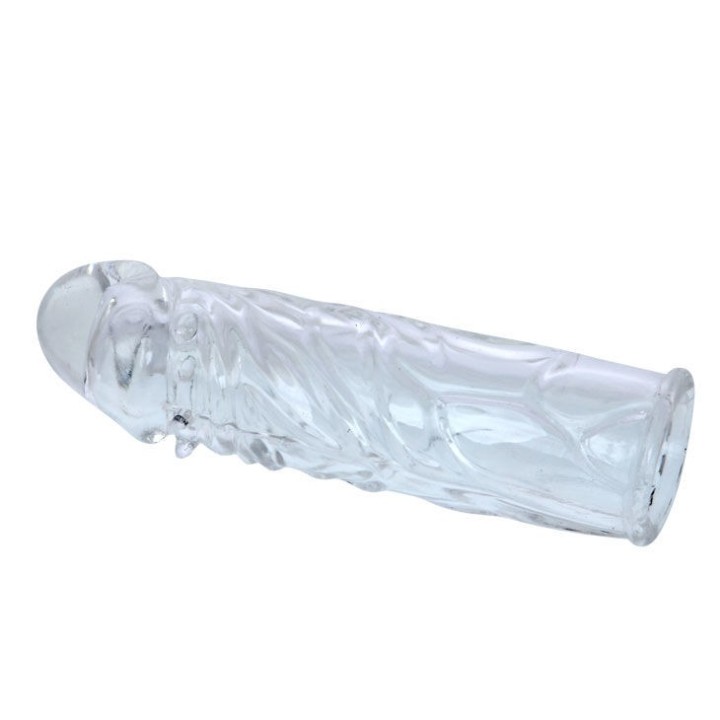 Transparente Silikonpenishülle 13 cm von Baile For Him | Fesselliebe.de