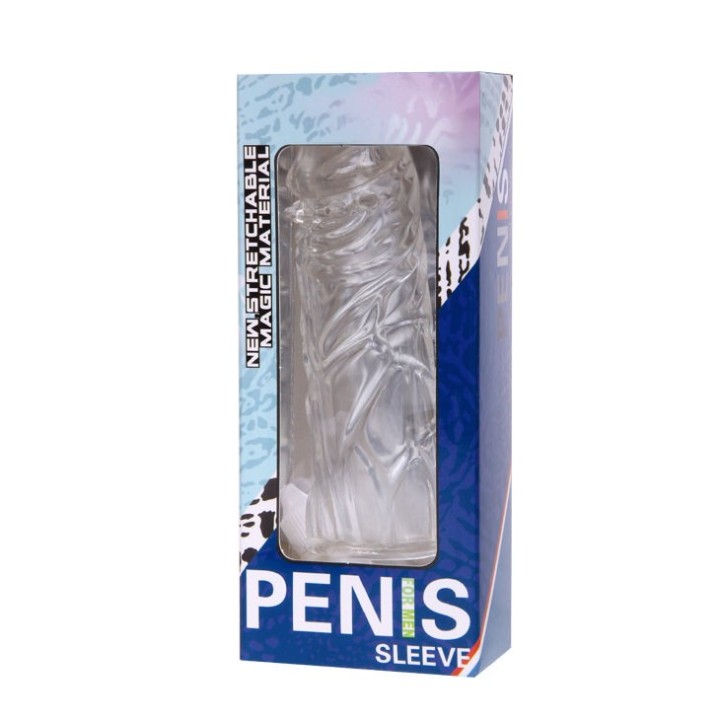 Transparente Silikonpenishülle 13 cm von Baile For Him | Fesselliebe.de