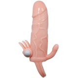 Brave Man Penishülle mit Klitoris und Analstimulation Fleisch 16,5 cm von Baile For Him | Fesselliebe.de