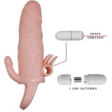 Brave Man Penishülle mit Klitoris und Analstimulation Fleisch 16,5 cm von Baile For Him | Fesselliebe.de