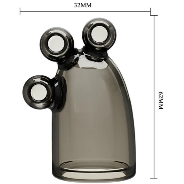 Vibrierende Abdeckung Vibrierende Kristallkappe Ii von Baile For Him | Fesselliebe.de