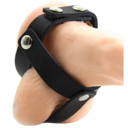 Leder-Kugelkäfig von Ohmama Fetish | Fesselliebe.de