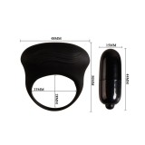Bertram Schwarzer Vibratorring von Pretty Love Male | Fesselliebe.de