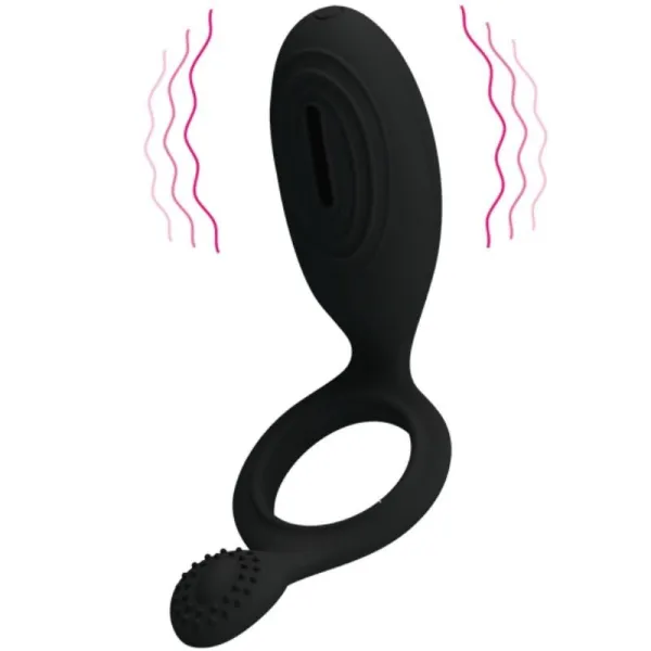 Ethel Vibrationsring mit Stimulator von Pretty Love Male | Fesselliebe.de