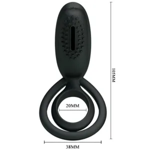 Esther Vibrationsring mit Stimulator von Pretty Love Male